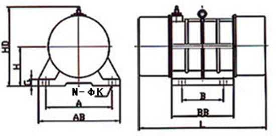 MV振動(dòng)電機(jī)